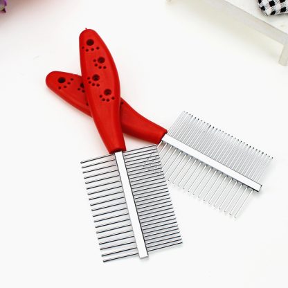 Double-Sided Dog Grooming Comb – Detangling & Deshedding