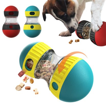 Interactive Dog Toys Food Dispensing Tumbler