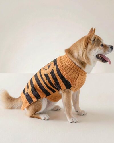 Halloween Dog Sweater – Cozy Pet Costume for Fall & Winter